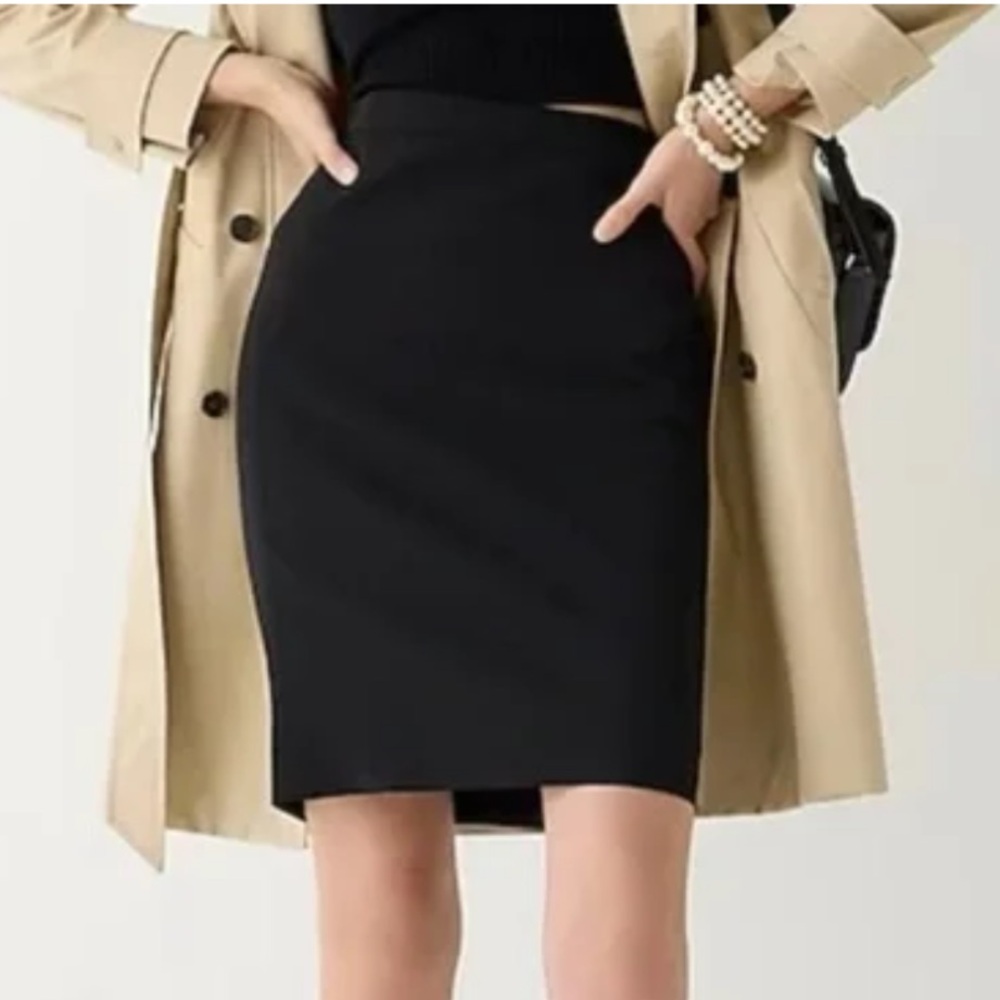 J. Crew No. 2 Pencil® skirt in Italian stretch wool - Size 6